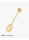 イニシャルティースプーン Afternoon Tea LIVING アフタヌーンティー・リビング 食器・調理器具・キッチン用品 カトラリー レッド シルバー ベ...
