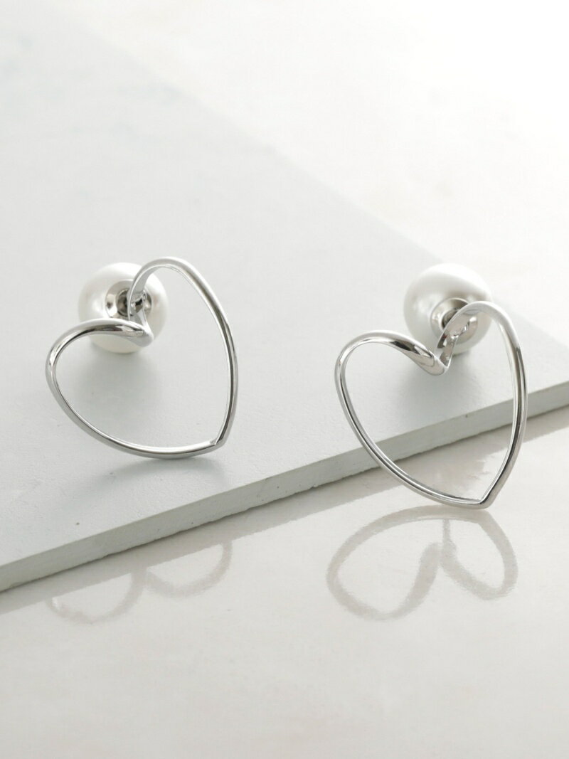 【SALE／50%OFF】ハートピアス Afternoon Tea LIVING アフタヌーンティー・リビング アクセサリー・腕時計 ピアス シルバー【RBA_E】[Rakuten Fashion]