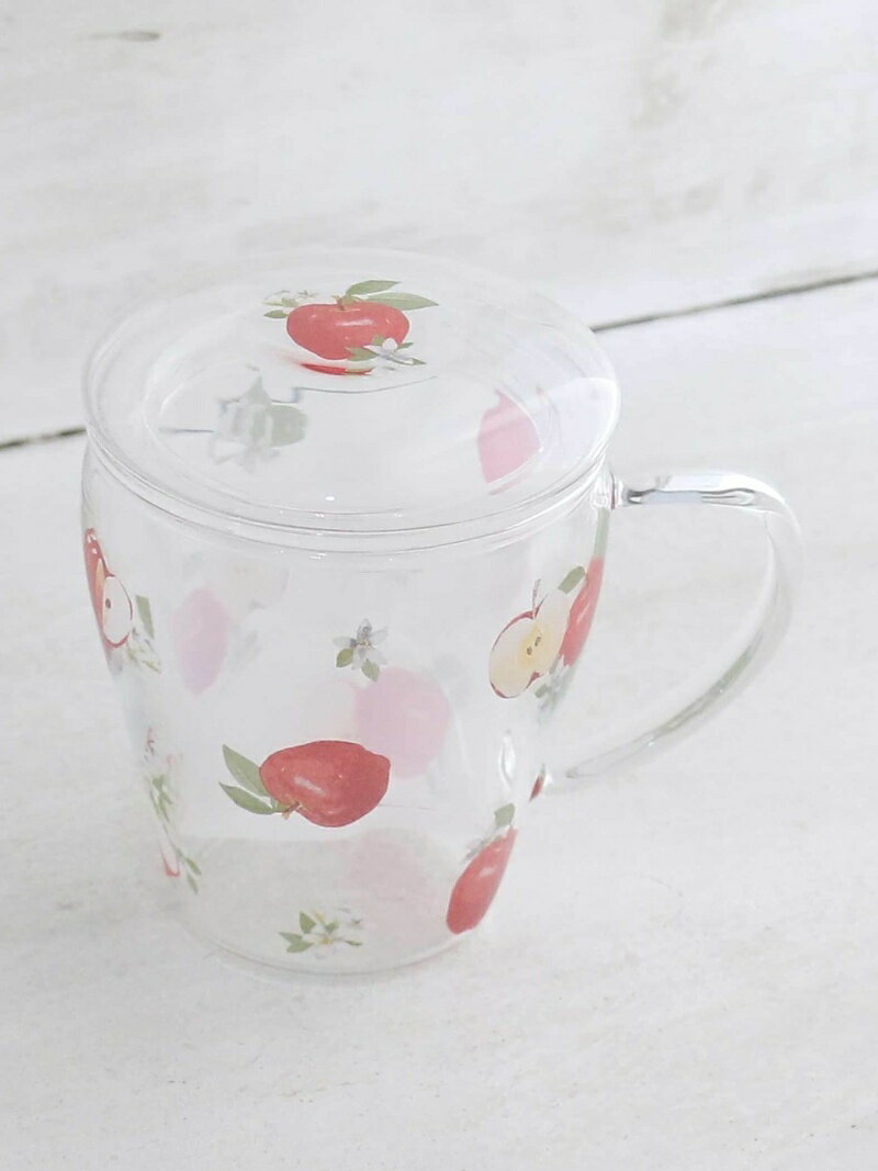 【SALE／37%OFF】フルーツモチーフ茶漉し付き耐熱マグカップ Afternoon Tea LIVING アフタヌーンティー・リビング 食器・調理器具・キッチン用品 その他の食器・調理器具・キッチン用品 レッド グリーン【RBA_E】[Rakuten Fashion]のサムネイル