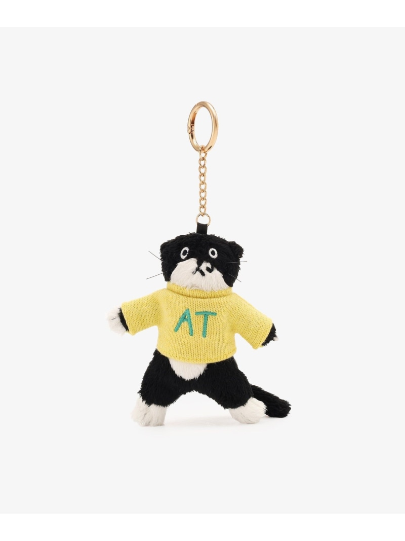 ぬいぐるみチャーム/チェ・ヨンジュ Afternoon Tea LIVING アフタヌーンティー・リビング ファッション雑貨 その他のファッション雑貨 ブラック[Rakuten Fashion]のサムネイル