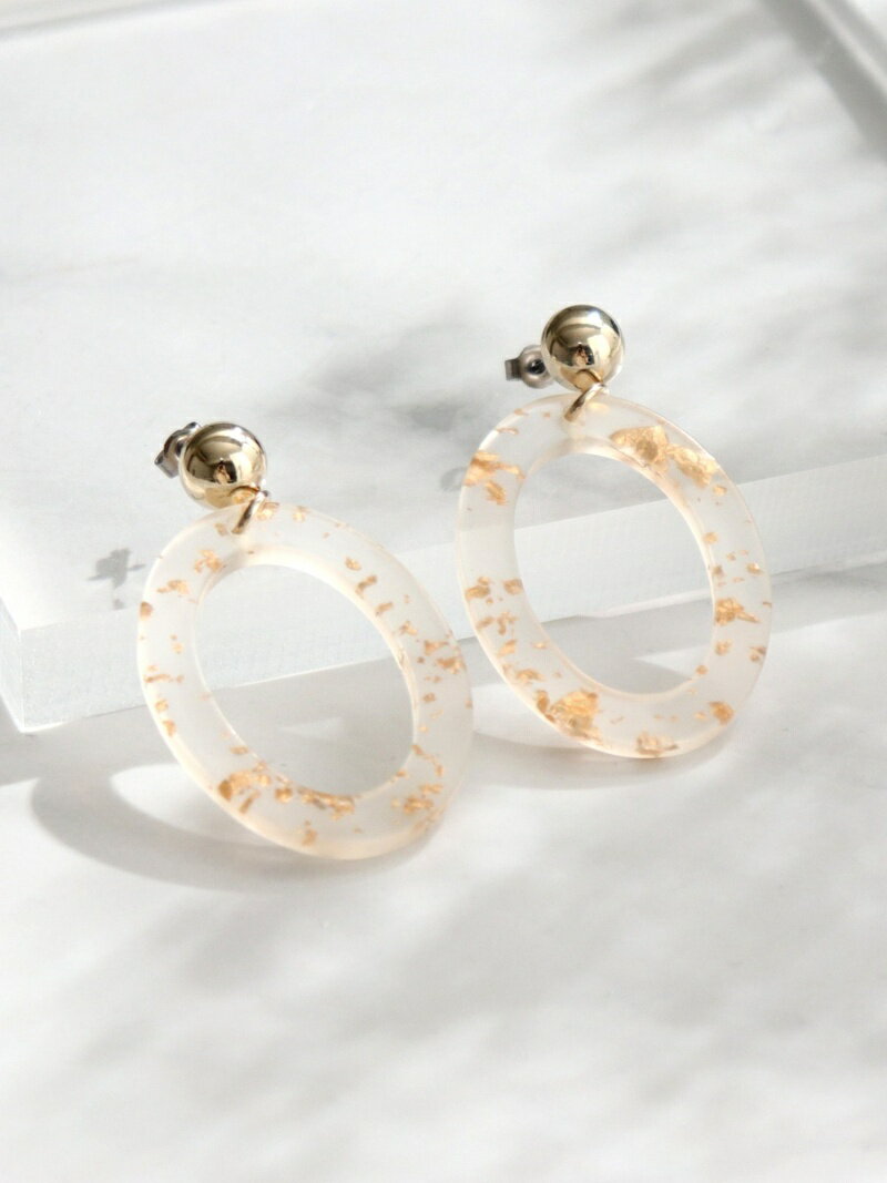 【SALE／50%OFF】サークルピアス Afternoon Tea LIVING アフタヌーンティー・リビング アクセサリー・腕時計 ピアス ゴールド【RBA_E】[Rakuten Fashion]