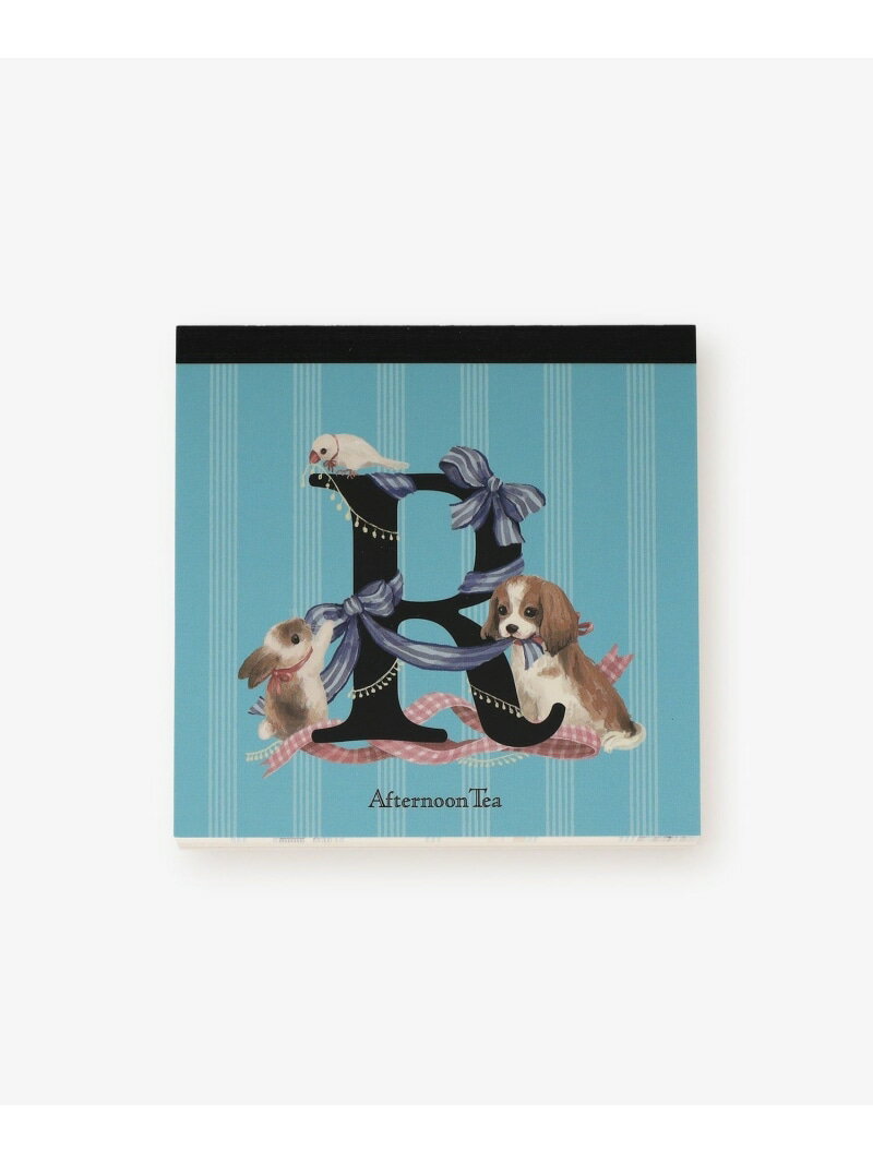 イニシャルスクエアメモ Afternoon Tea LIVING アフタヌーンティー・リビング 文房具 その他の文房具[R..