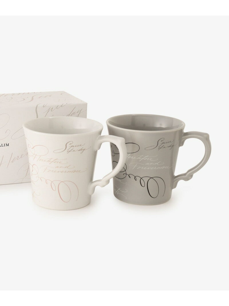 【SALE／27%OFF】マグカップペアセット/ヴェロニカ・ハリム Afternoon Tea LIVING アフタヌーンティー・リビング 食器・調理器具・キッチン用品 グラス・マグカップ・タンブラー ホワイト【RBA_E】[Rakuten Fashion]のサムネイル