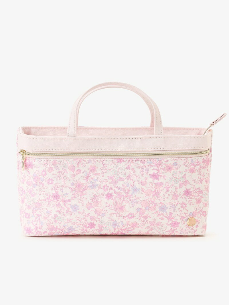 水彩フラワーバッグインバッグ Afternoon Tea アフタヌーンティー・リビング 財布・ポーチ・ケース ポーチ ピンク ブルー[Rakuten Fashion]のサムネイル