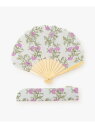 【SALE/30%OFF】エンブロイダリーフラワー扇子 Afternoon Tea LIVING アフタヌーンティー・リビング ファッション雑貨 その他のファッ...