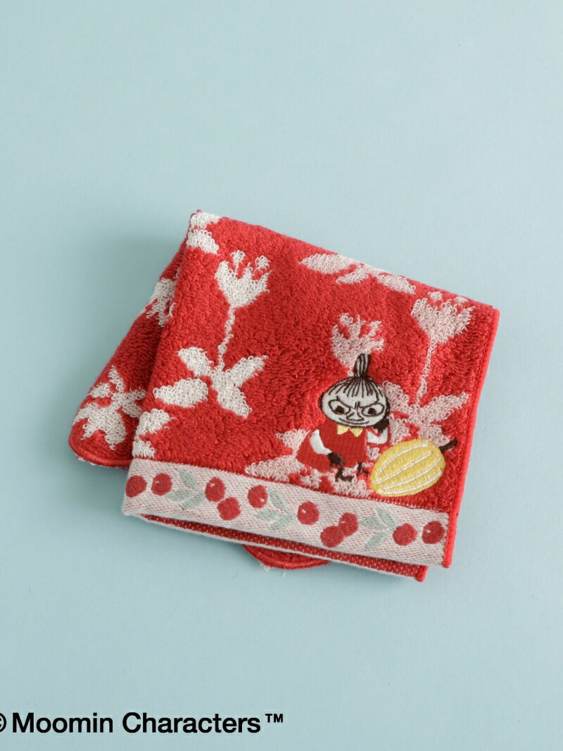 Moomin×Afternoon Tea/ジャカードミニタオル Afternoon Tea LIVING アフタヌーンティー・リビング インテリア・生活雑貨 その他のインテリア・生活雑貨 レッド グリーン ピンク[Rakuten Fashion]のサムネイル