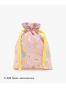 【SALE/30%OFF】巾着ポーチ/PEANUTS Afternoon Tea LIVING アフタヌーンティー・リビング 財布・ポーチ・ケース ポーチ ピン...