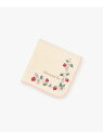 【SALE/20%OFF】ストロベリー刺繍ミニタオル Afternoon Tea LIVING アフタヌーンティー・リビング ファッション雑貨 ハンカチ・ハンド...
