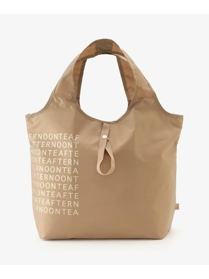 ロゴ抗菌保冷横型ショッピングバッグ Afternoon Tea LIVING アフタヌーンティー・リビング バッグ エコ..