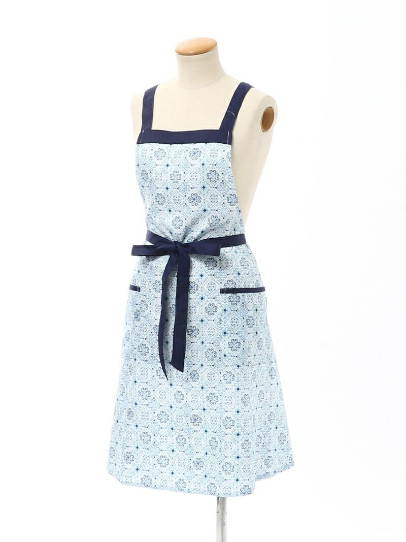 楽天市場 Rakuten Fashion Sale 30 Off ブロックプリントエプロン Afternoon Tea アフタヌーンティー リビング 生活雑貨 キッチン ダイニング ネイビー Rba E Afternoon Tea Living