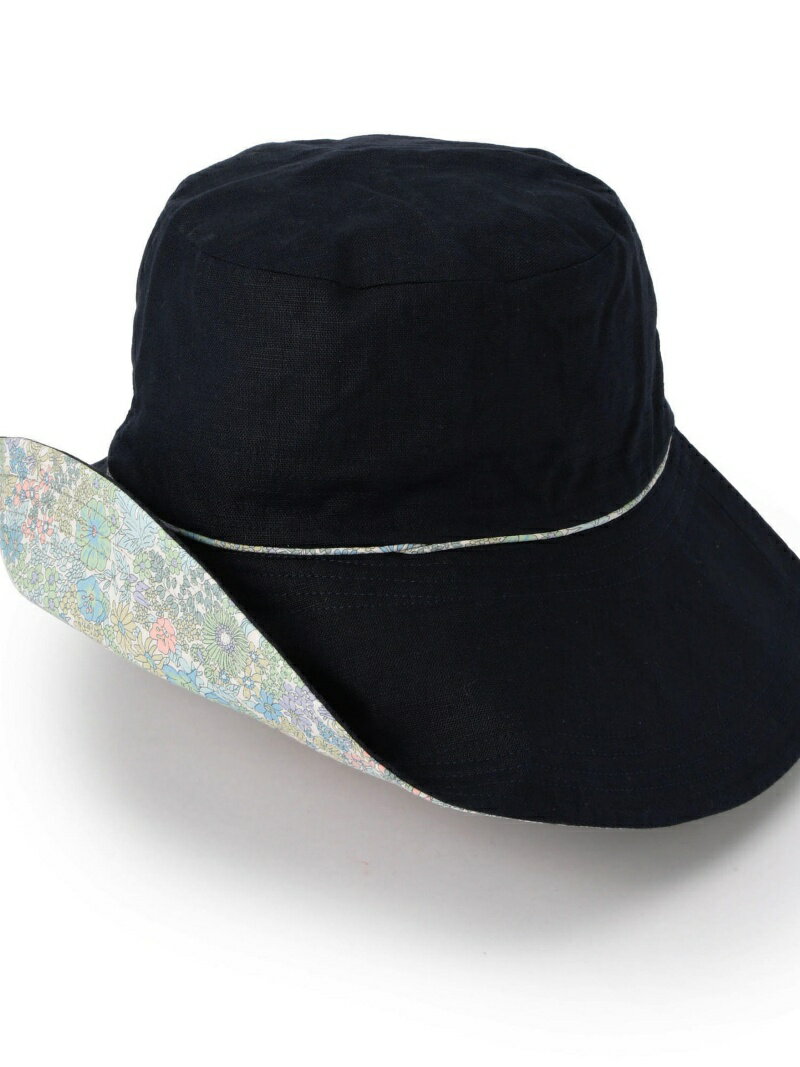 EJ82 リバーシブルハット/リバティプリント Afternoon Tea LIVING アフタヌー ...