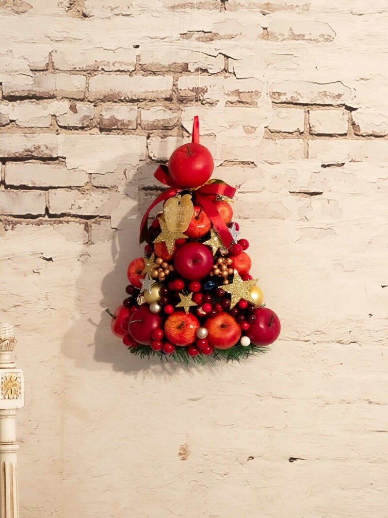 ウォールクリスマスツリー Afternoon Tea LIVING アフタヌーンティー・リビング インテリア・生活雑貨 その他のインテリア・生活雑貨 レッド[Rakuten Fashion]のサムネイル