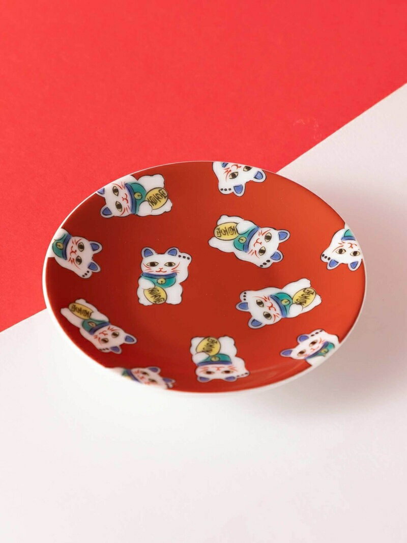 【SALE／50%OFF】九谷焼縁起物モチーフ豆皿 Afternoon Tea LIVING アフタヌーンティー・リビング 食器・調理器具・キッチン用品 その他の食器・調理器具・キッチン用品 ブルー レッド【RBA_E】[Rakuten Fashion]のサムネイル