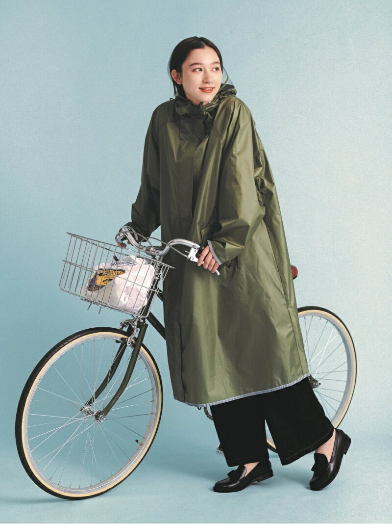 【SALE／40%OFF】ドルマンレインコート Afternoon Tea アフタヌーンティー・リビング ファッショングッズ ファッショングッズその他 カーキ ベージュ【RBA_E】【送料無料】[Rakuten Fashion]のサムネイル
