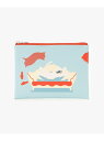 【SALE/37%OFF】フラットポーチ/umao Afternoon Tea LIVING アフタヌーンティー・リビング 財布・ポーチ・ケース ポーチ ブルー...