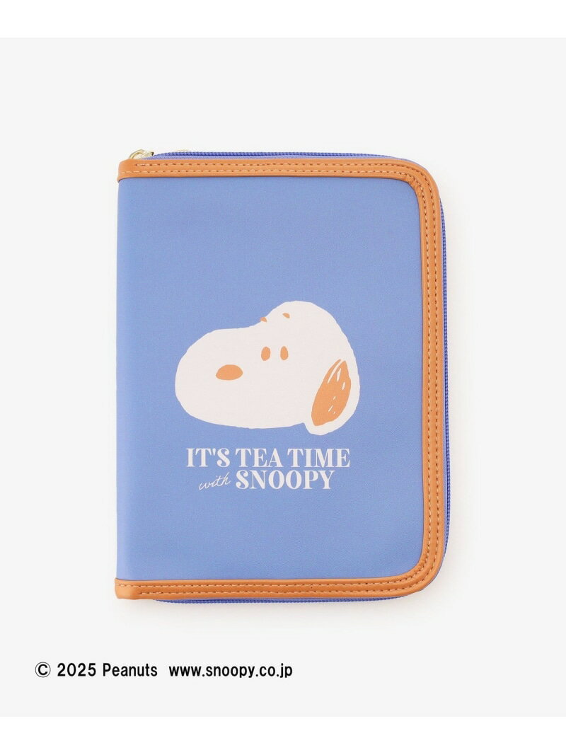 ダイアリーカバー B6/PEANUTS Afternoon Tea LIVING アフタヌーンティー・リビング 文房具 手帳・メモ帳 ブルー[Rakuten F...