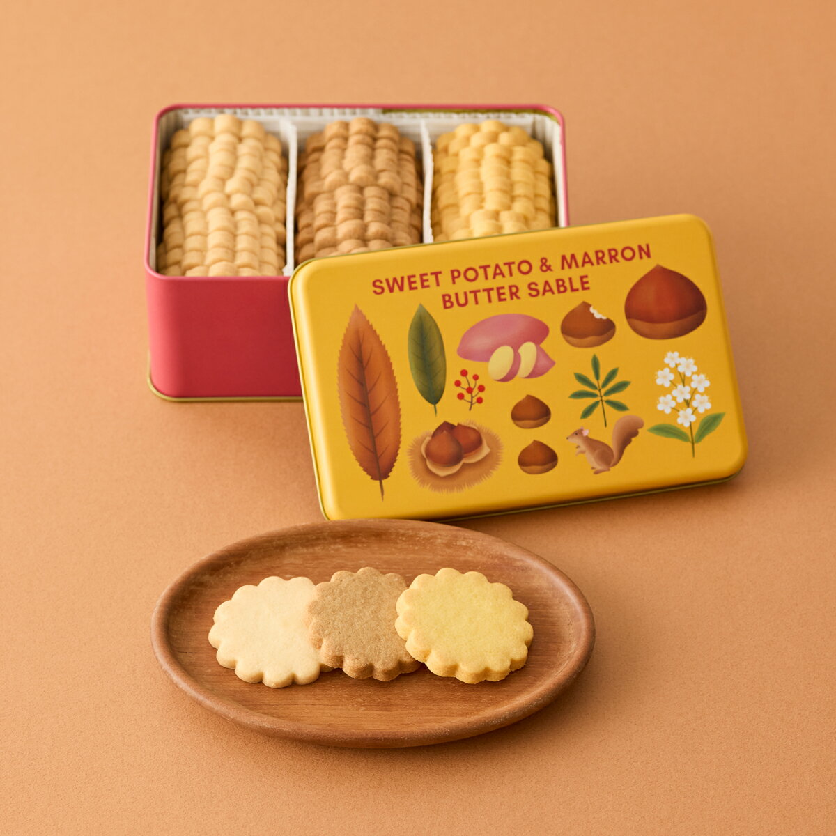 芋栗バターサブレ【アフタヌーンティー・ティールーム】【クッキー 詰め合わせ ギフト アフタヌーンティー】のサムネイル