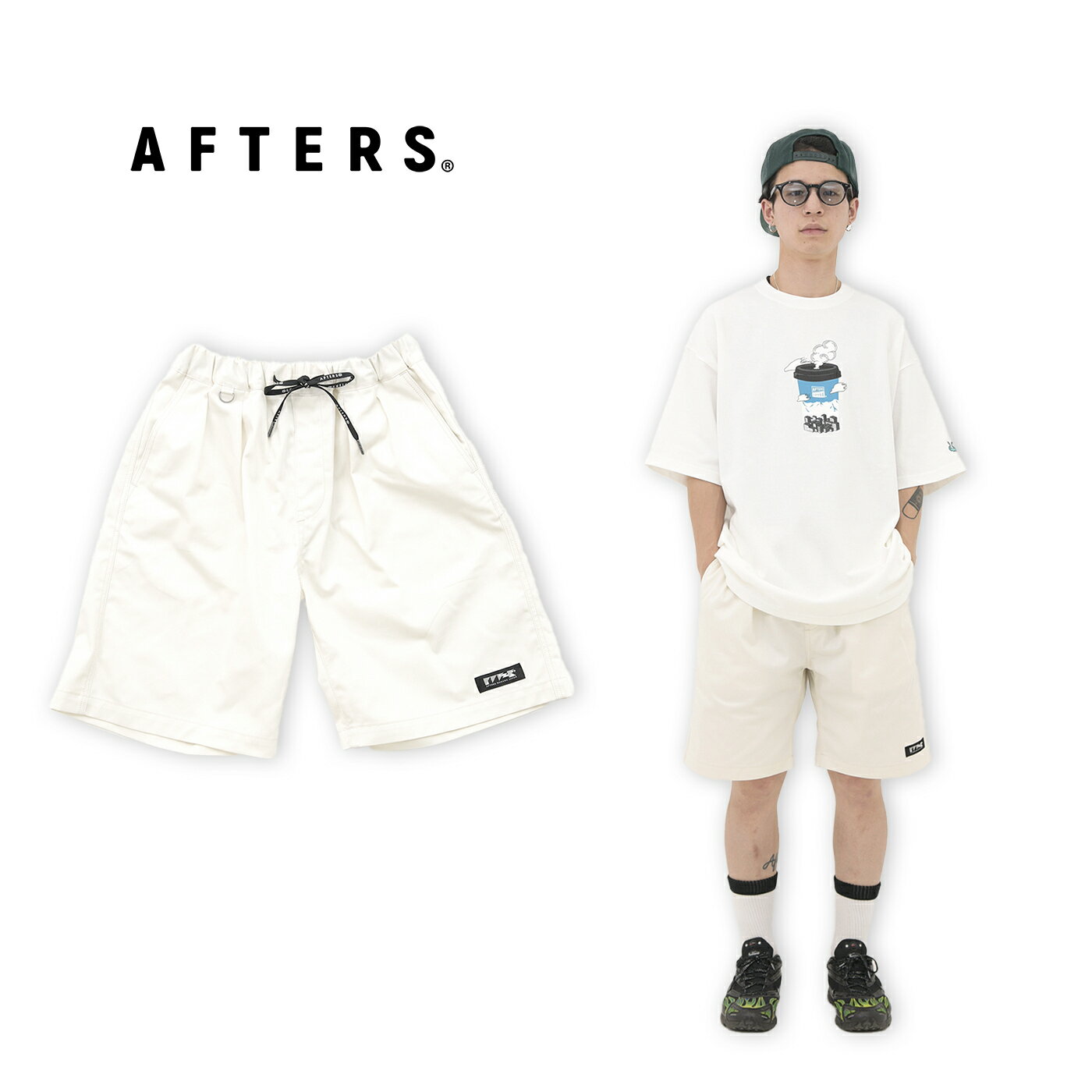 【AFTERS / HINOKI EASY SHORTS