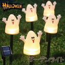 ガーデンライト ソーラー ハロウィン 飾り おばけ ソーラーライト 屋外 防水 ランプ イルミネーション 埋め込み式 2つ点灯モード 夜間自動点灯 消灯 照明飾り おしゃれ 装飾 小道具 お庭 雰囲気作り 芝生 車道/歩道に適用 (カボチャ/幽霊)5個セット