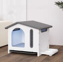 ペットハウス 犬 室内 猫 ハウス 屋外 室内 犬小屋 防水 雨よけ 通気性 水洗い可能 小型犬 猫 組立簡単 四季通用 犬 ハウス 洗える 野良猫ハウス キャ...