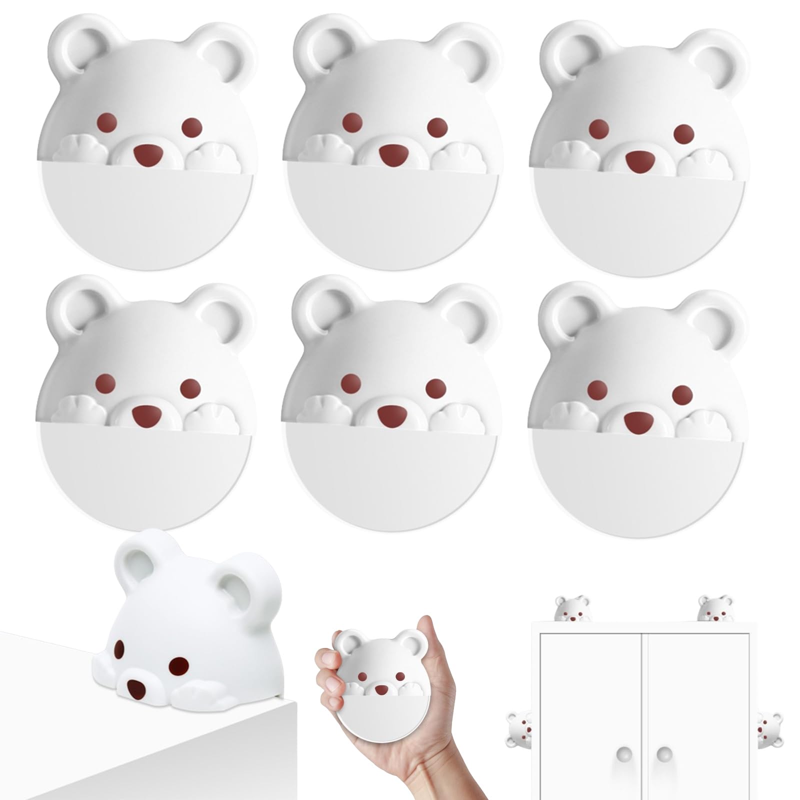 【2個セット/4個セット/6個セット】家具転倒防止 耐震ストッパー T型 地震 転倒防止 ストッパー 家具固定 粘着式 地震対策グッズ 穴開け不要 簡単な取り付...