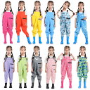 子供用 ウェーダー 胴付長靴 キッズ チェストハイウェーダー 防水ズボン ショルダーベルト 簡単着脱 軽量 かわいい 透湿 防水 防滑 防撥 防汚 釣り 渓流 ...