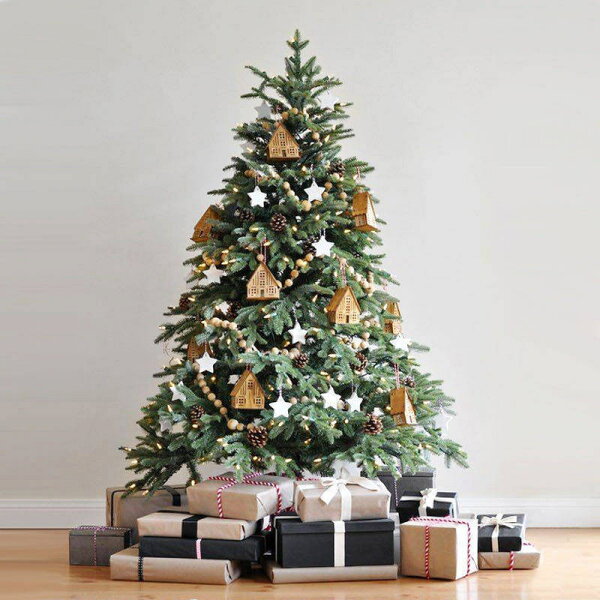 すとあーえーじー 楽天市場店の【1.8m】クリスマスツリー ツリーハウス クリスマスの飾り物 家庭用シミュレーションクリスマスツリー 金属製スタンド付 スタイリッシュ 美観 ファミリー/庭/ガーデン 屋内屋外 パーティー用 クリスマスデコレーション プレゼント ギフト 贈り物 送料無料|詳細画像
