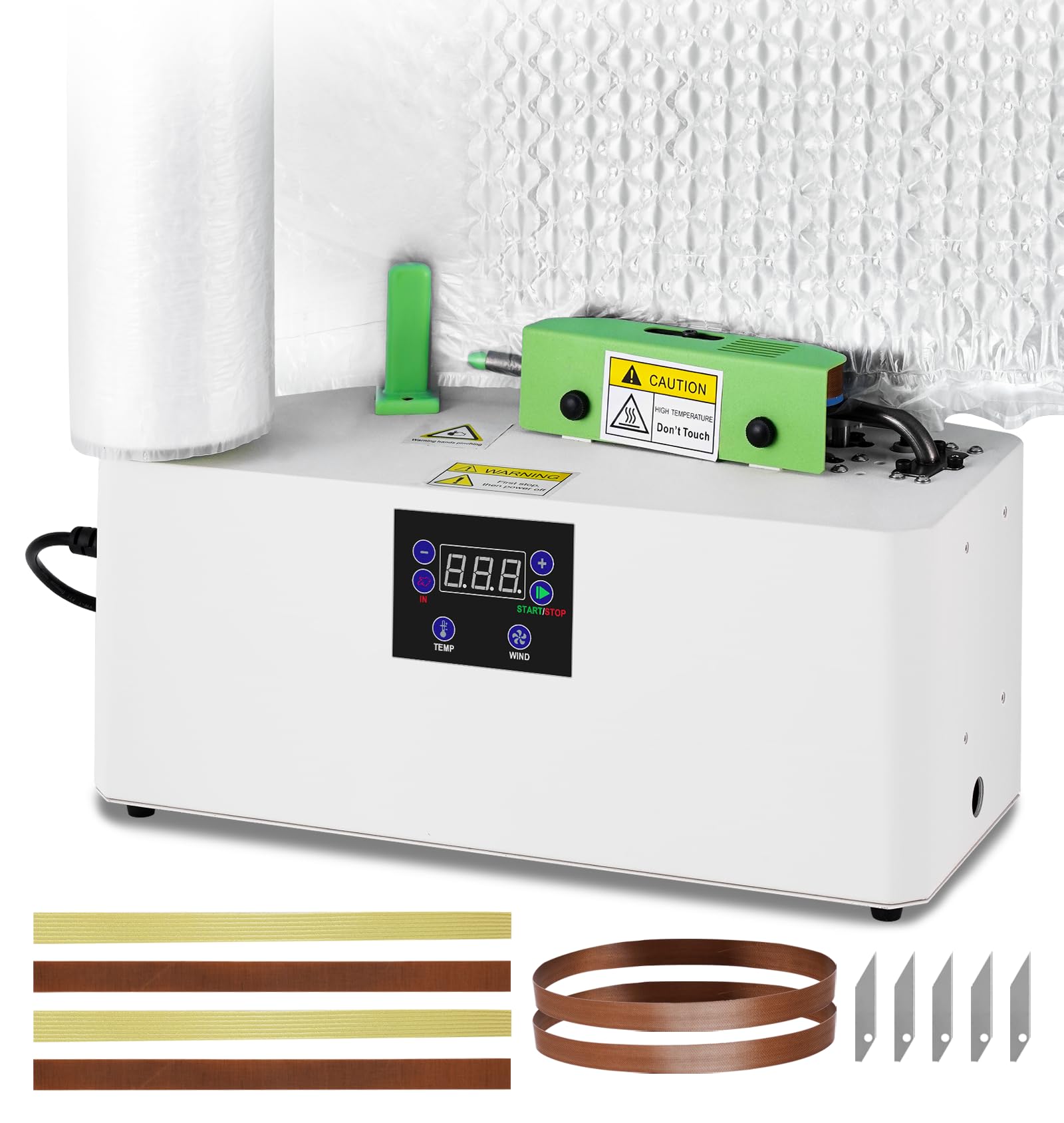 エアー緩衝材製造機 エアー緩衝材作成機 エアークッションメーカー エアークッション材 エアー緩衝材 ..