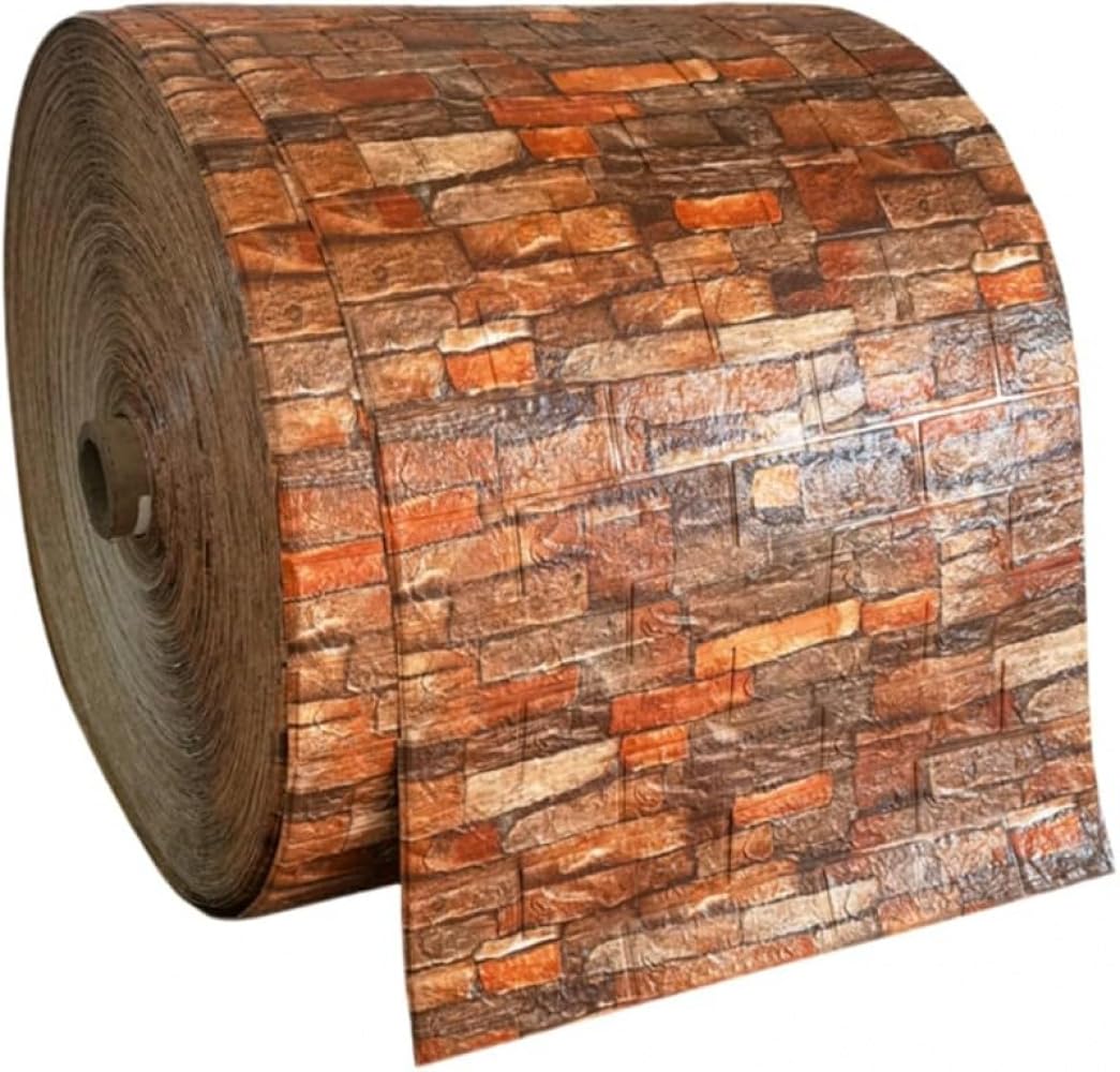 3D壁紙 レンガ 遮音シート ウォールステッカー 軽量 レンガ壁紙シール 自己粘着 強力粘着 防水 DIY ク..