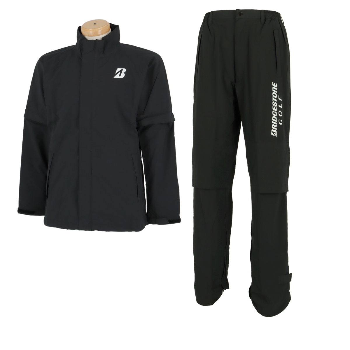 ブリヂストンゴルフ メンズ Suizing 水神 レインウェア 上下セット 84G03 ゴルフウェア [2024年モデル]