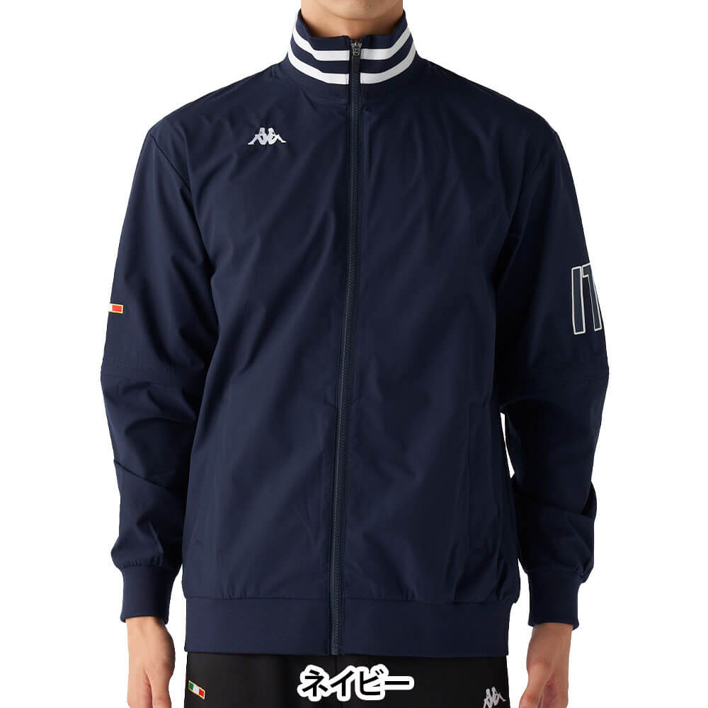 【全品10％割引クーポン配布中！】11/16まで　カッパ メンズ 2WAY フルジップ ウィンドジャケット 635-408 ゴルフウェア [2025年秋冬モデル]