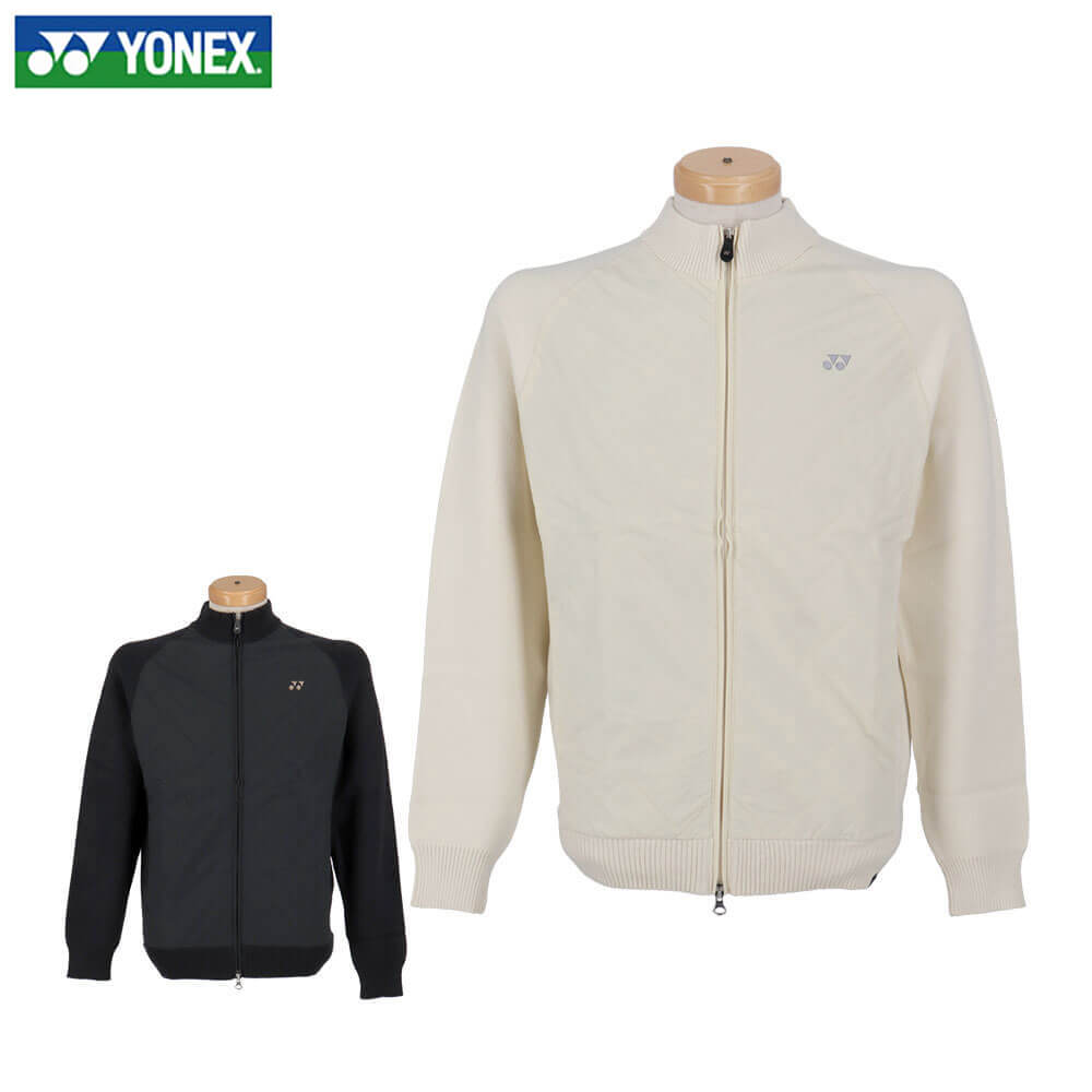 【ほぼ全品P10倍＋秋冬ウェア10％割引クーポン！】11/10まで　【50％OFF】 ヨネックス メンズ 生地切替 中綿 長袖 フルジップ セーター GWF2063 ゴルフウェア [秋冬モデル] 特価