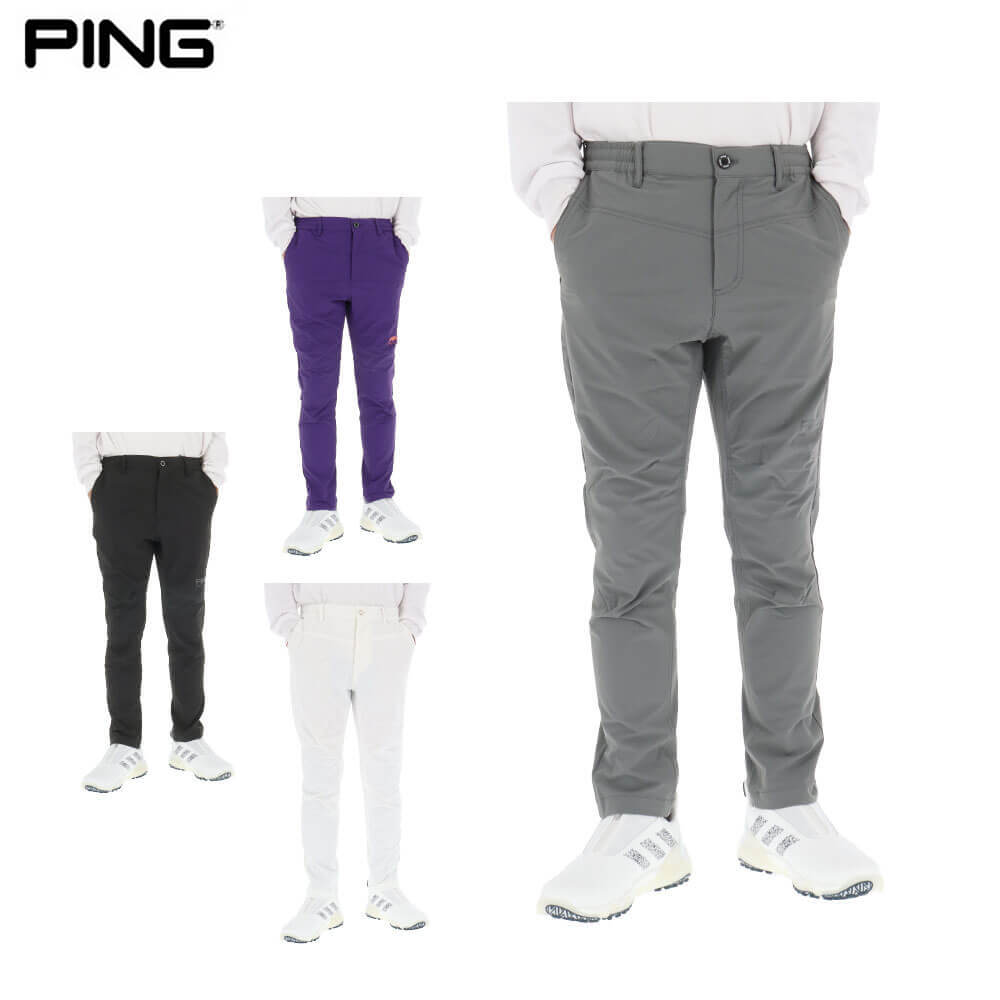 【ブラックフライデー♪最大P10倍＋10000円割引クーポン！】11/26まで ピンゴルフ メンズ 全方向ストレッチ コーデュラ テーパードパンツ 621-5231901 ゴルフウェア [2025年秋冬モデル]