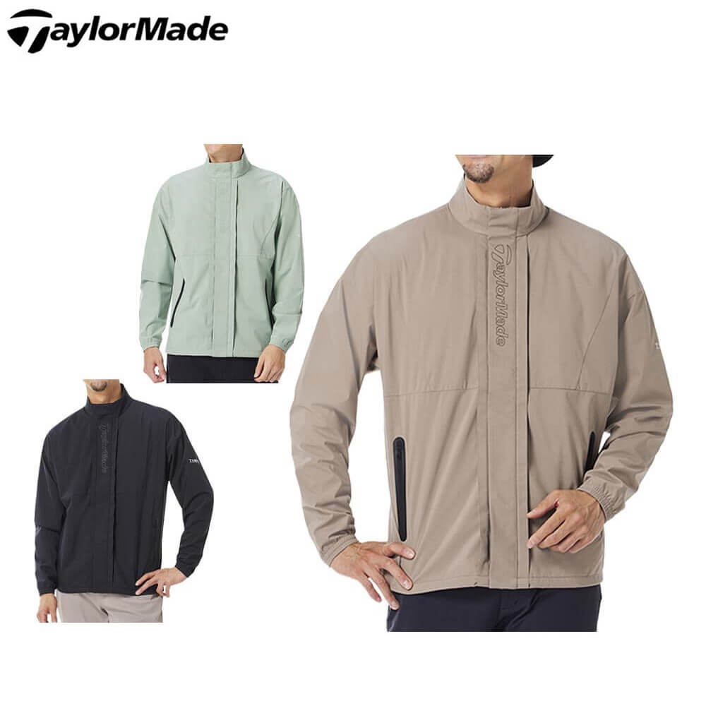 テーラーメイド メンズ ロゴプリント 長袖 ジャケット UN986 ゴルフウェア [2025年秋冬モデル]