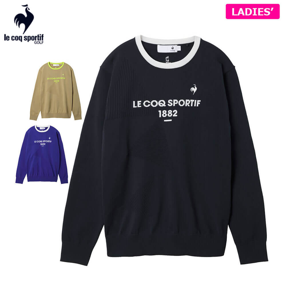 【ブラックフライデー♪最大P10倍＋10000円割引クーポン！】11/26まで　ルコック レディース 長袖 クル..