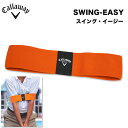 ●商品発送についてCallaway キャロウェイ スイングイージー 070021500042 腕と体が一体感になっていることを感じることができる結束帯。 肘が上がるフライングエルボーをしっかりと修正します。 持ち運びにも便利で手軽にどこでも練習することが可能。 サイズ 約（W）35.5×（H）7.5cm ※生産時期により予告なくデザインが変更となる場合があります。 商品在庫につきまして 在庫管理システム連動により、当店が運営する複数ショッピングサイトと共有の設定になっております。 数分間隔での在庫情報更新になりますのでご注文のタイミングによりましては、設定に誤差が生じる場合があります。 その際にはご案内をさせて頂きますので予めご了承願います。 【日本正規品 callaway swing easy ゴルフ用品 トレーニング用具 スイング 練習】