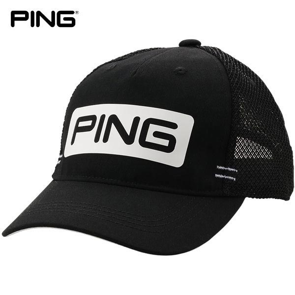 ピン 【土日も休まず営業！】PING ピン メンズ CANDY BAR MESH CAP キャンディバーメッシュキャップ HW-U206 35343-02 Black ゴルフウェア