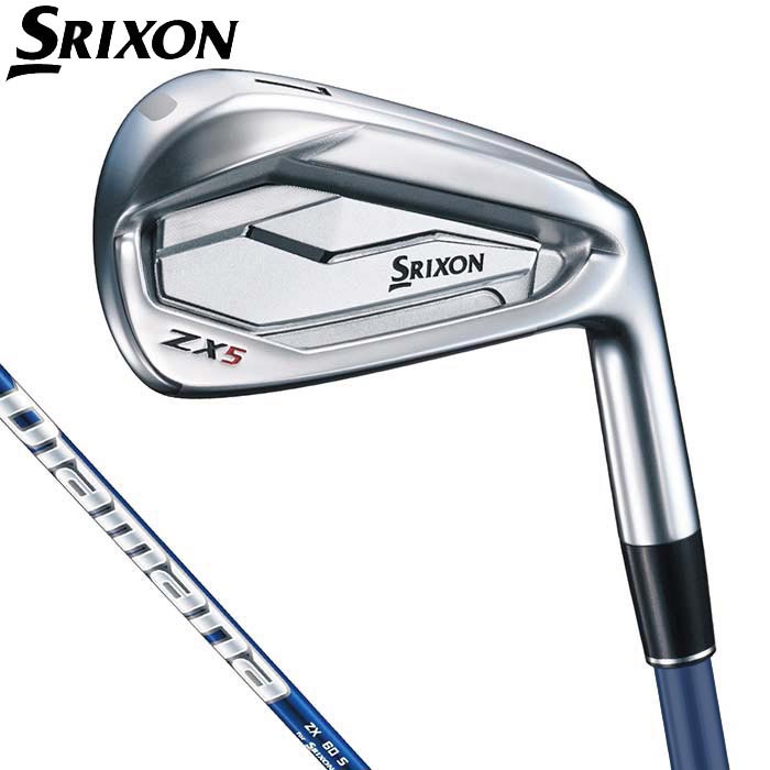 ダンロップ SRIXON スリクソン ZX5 アイアン　6本セット（＃5〜9、PW）　Diamana ZX for IRON カーボンシャフト [2020年モデル]