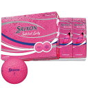 ダンロップ レディース SRIXON SOFT FEEL LADY スリクソン ソフトフィール レディ ゴルフボール 1ダース （12球入り） パッションピンク [2021年モデル]　【あす楽対応】 その1