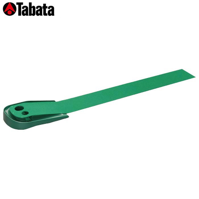 TABATA タバタ パターマット　ツーホールミニ2.0 GV-0129 コンパクトで大小2つのカップを配置した折りじわがつきにくい特殊フェルト仕様のパッティング練習用パターマット。 ・トレーニングの幅が広がる2ホール仕様 ・コンパクトサイズながら、大小2つのカップを配置 ・タッチも差をつかみやすい直進性に優れたマット ・集中力を高める小さなホール搭載 ・折りじわがつきにくい特殊フェルト仕様 ・手軽なプライスで本格的なトレーニングを実現 素材 芝/PET　台/PP サイズ ベース部：516×305×90mm　マット部（特殊フェルト仕様）：2000×255mm 商品在庫につきまして 在庫管理システム連動により、当店が運営する複数ショッピングサイトと共有の設定になっております。 数分間隔での在庫情報更新になりますのでご注文のタイミングによりましては、設定に誤差が生じる場合があります。 その際にはご案内をさせて頂きますので予めご了承願います。