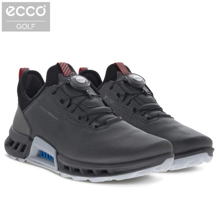 ecco エコー メンズ BIOM COOL4 BOA バイオム C4 ボア スパイクレス ゴルフシューズ 130424 51252 MAGNET/BLACK 　