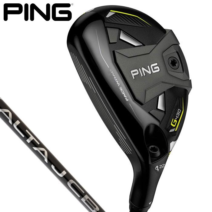 PING ピン G430 左用・レフティ ハイブリッド ユーティリティ ALTA J CB BLACK カーボンシャフト 