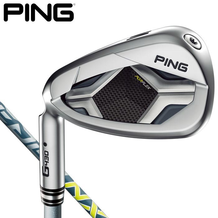 PING ピン G430 左用・レフティ アイアン 単品 FUJIKURA SPEEDER NX カーボンシャフト [2023年追加シャフト] 特価