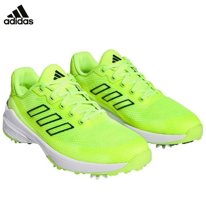 [2023年モデル] アディダス メンズ ZG23 VENT ゼッドジー ヴェント ソフトスパイク ゴルフシューズ MBA28 GW2123 ルシッドレモン/アークティックナイト/ルシッドレモン　【あす楽対応】のサムネイル