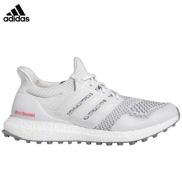  アディダス ユニセックス ULTRABOOST GOLF ウルトラブースト スパイクレス ゴルフシューズ LIJ26 IF0323 ダッシュグレー/ダッシュグレー/プリラブドスカーレット　