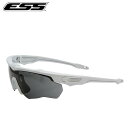 ESS Crossblade NARO Cerakote サングラス EE9034-103 Hidden White/Smoke Gray