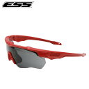 ESS Crossblade NARO Cerakote サングラス EE9034-106 Red/Smoke Gray