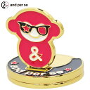 【全品10%OFFクーポン配布中!】7/13まで アンパスィ ユニセックス アンパンジー スタンドタイプ マーカー AUA0015 43 ピンク [2024年モ...