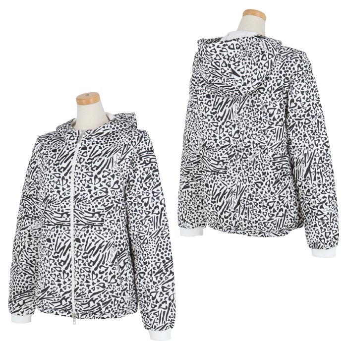 【ブラックフライデー♪最大P10倍＋10000円割引クーポン！】11/26まで　【50％OFF】 キャロウェイ レディース レオパード柄 スターストレッチ 中綿 2WAY フード付き フルジップ ブルゾン C24215204 ゴルフウェア [2024年秋冬モデル] 特価