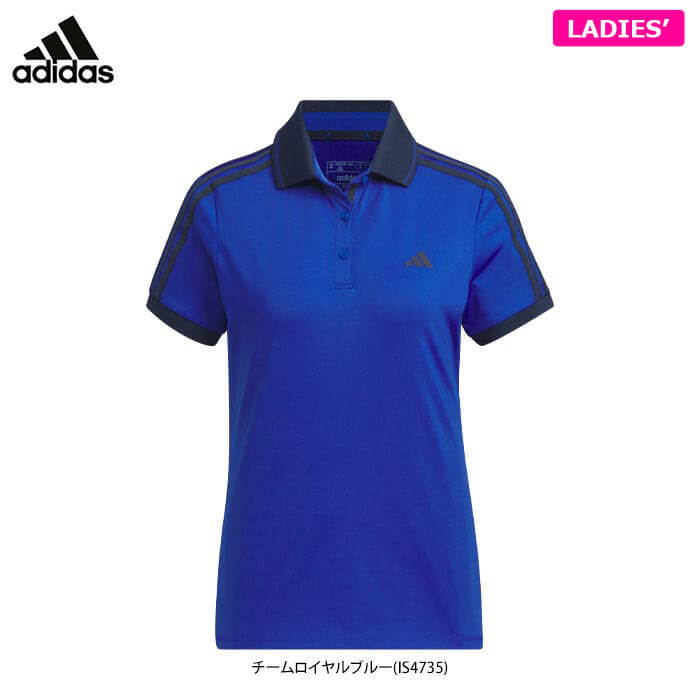 【スーパーSALE期間 ほぼ全品P10倍＋最大1万円OFFクーポン！】 【50％OFF】 アディダス レディース ULTIMATE365 スリーストライプス 半袖 ポロシャツ JTC07 ゴルフウェア [2024年モデル] 特価